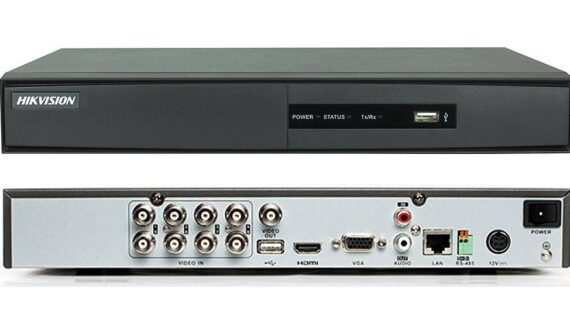 HIKVISION Turbo HD 8Channel Metal DVR Series (Model-DS-7B08HUHI-K1) or (IDS-7208HUHIM1-FA) 5MP