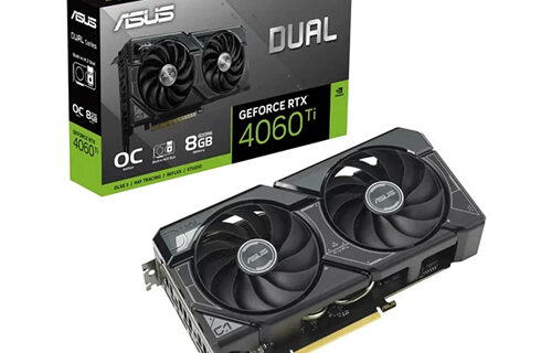 ASUS Dual RTX 4060 Ti SSD OC Edition 8GB Graphics Card DUAL-RTX4060TI-O8G-SSD
