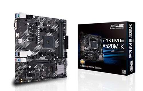 ASUS PRIME A520M-K/CSM AM4 DDR4 MOTHERBOARD