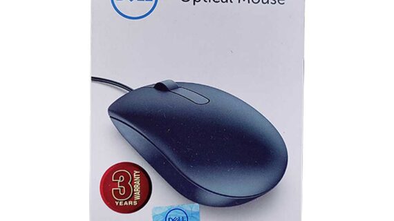 Dell MS116 Wired Optical Mouse | USB | Black