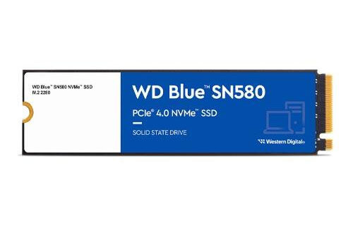 WESTERN DIGITAL BLUE SN580 500GB NVME SSD WDS500G3B0E
